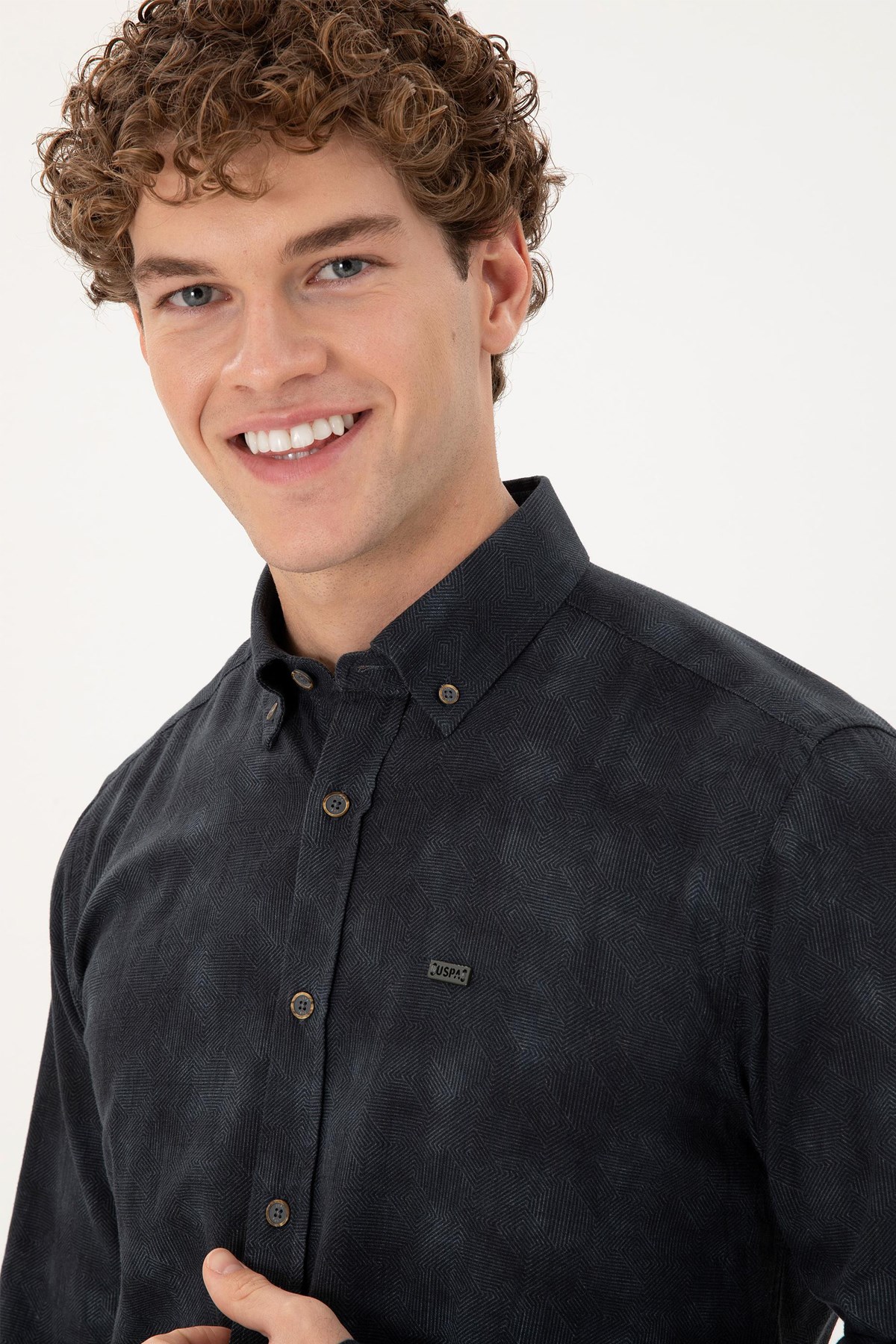 U.S. Polo Assn. Erkek Gömlek 50293761-VR079 Yeşil