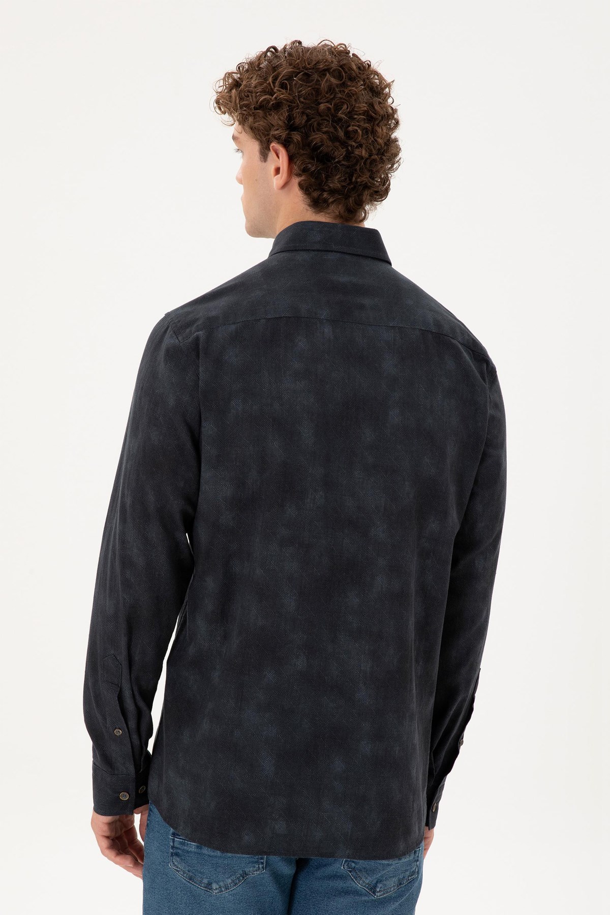 U.S. Polo Assn. Erkek Gömlek 50293761-VR079 Yeşil