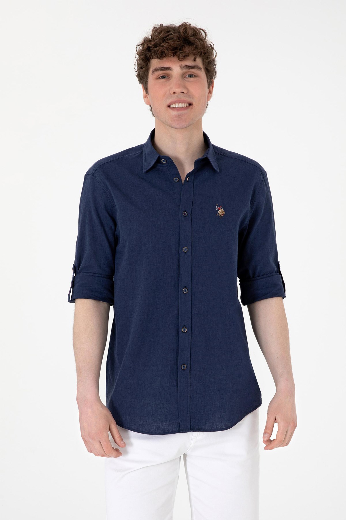 Us. Polo Assn. Erkek Gömlek 50297868-Vr033 Lacivert