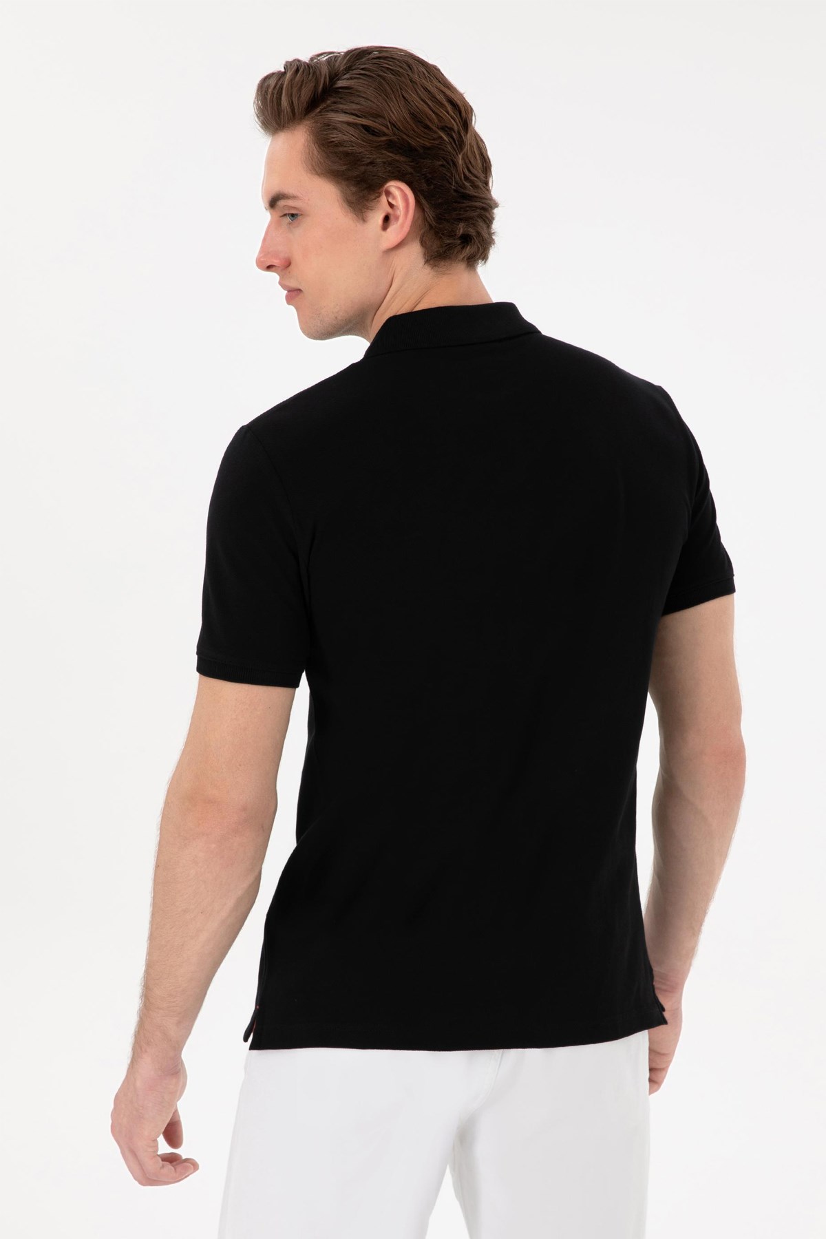 Us. Polo Assn. Erkek Tişört 50297983-Vr046 Siyah