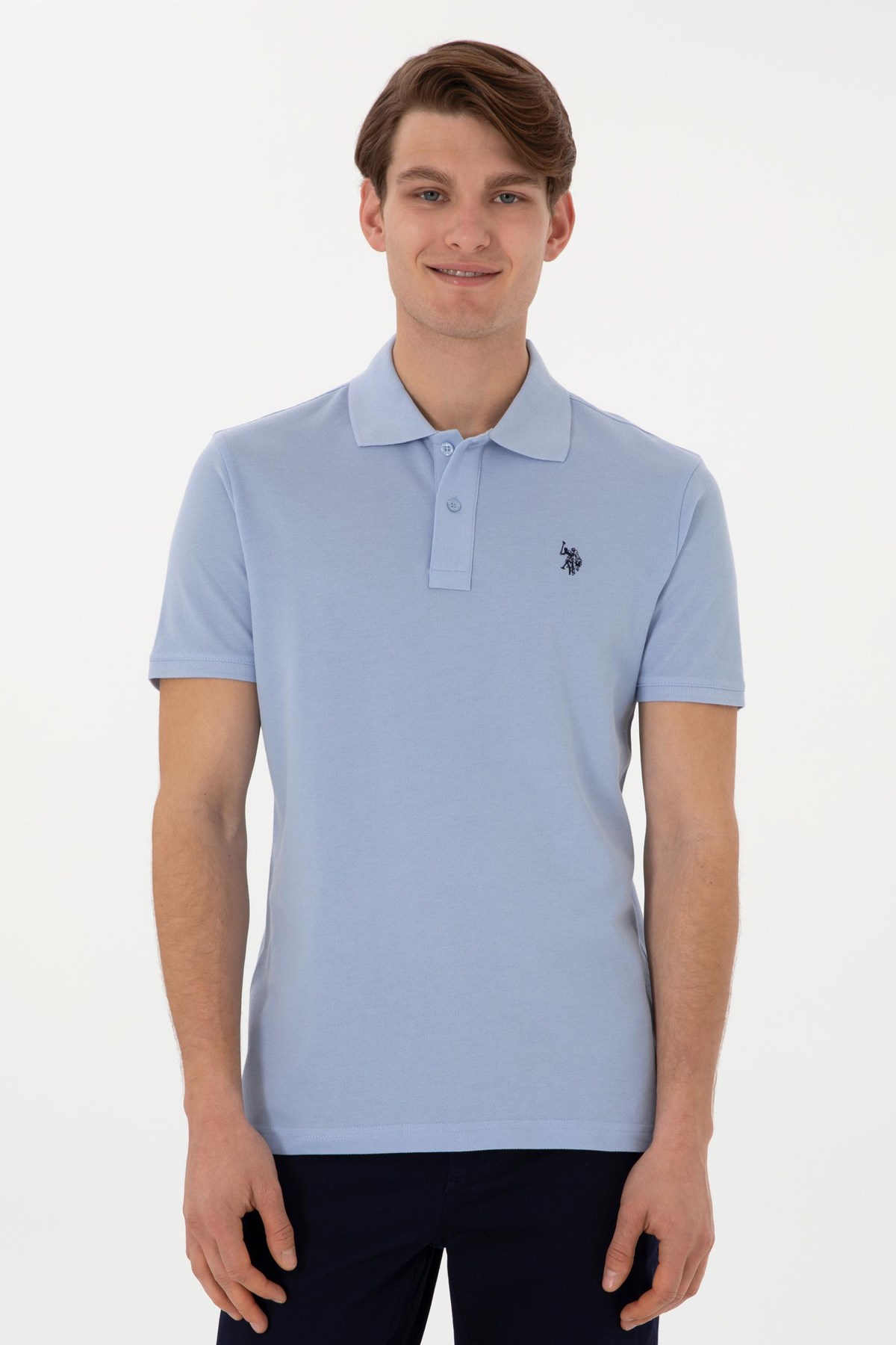 Us. Polo Assn. Erkek Tişört 50297984-Vr003 Mavi