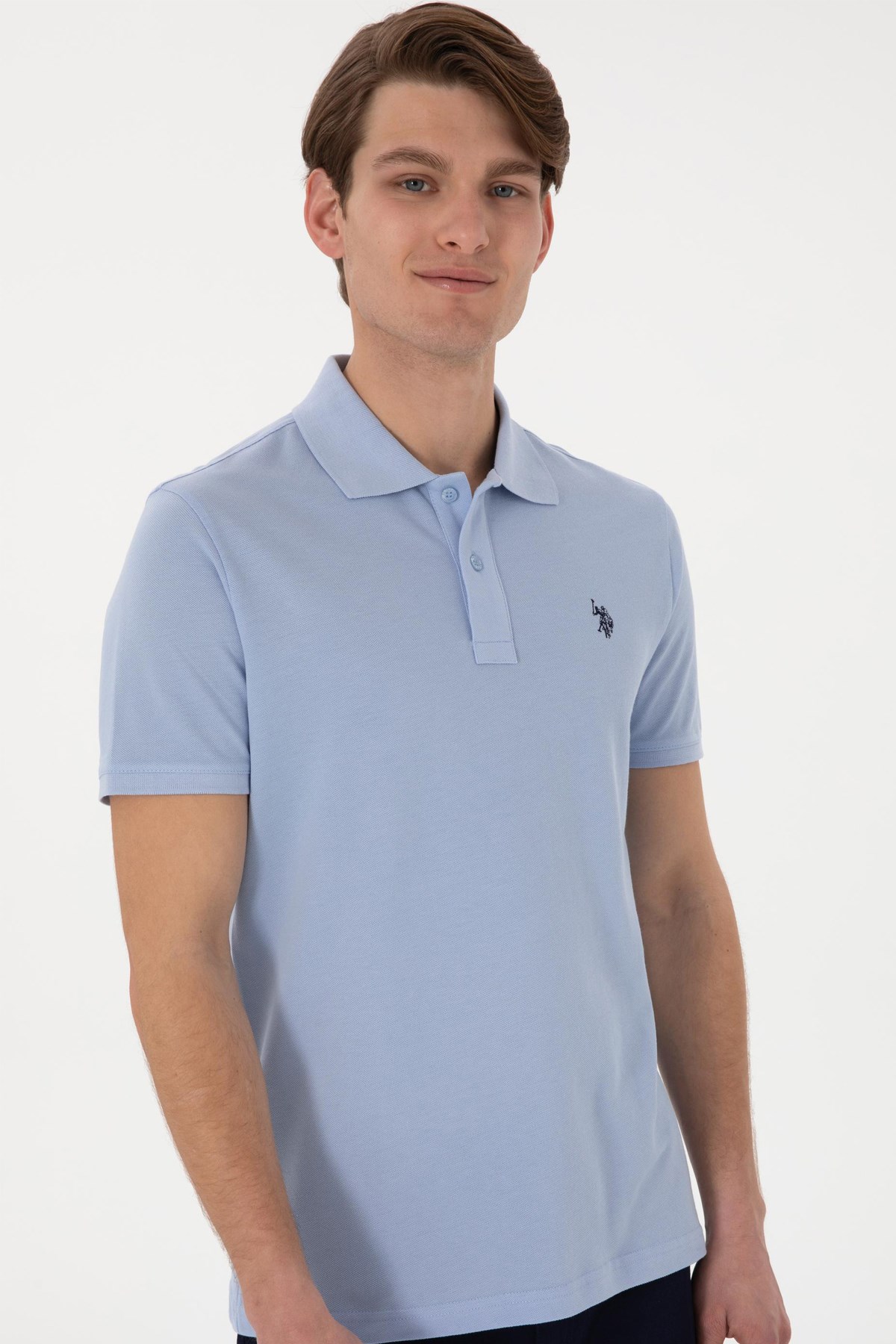 Us. Polo Assn. Erkek Tişört 50297984-Vr003 Mavi