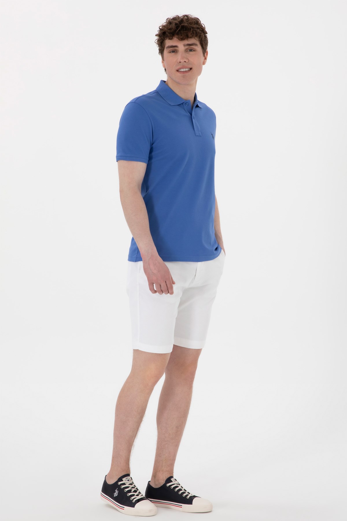 Us. Polo Assn. Erkek Tişört 50297984-Vr028 Mavi