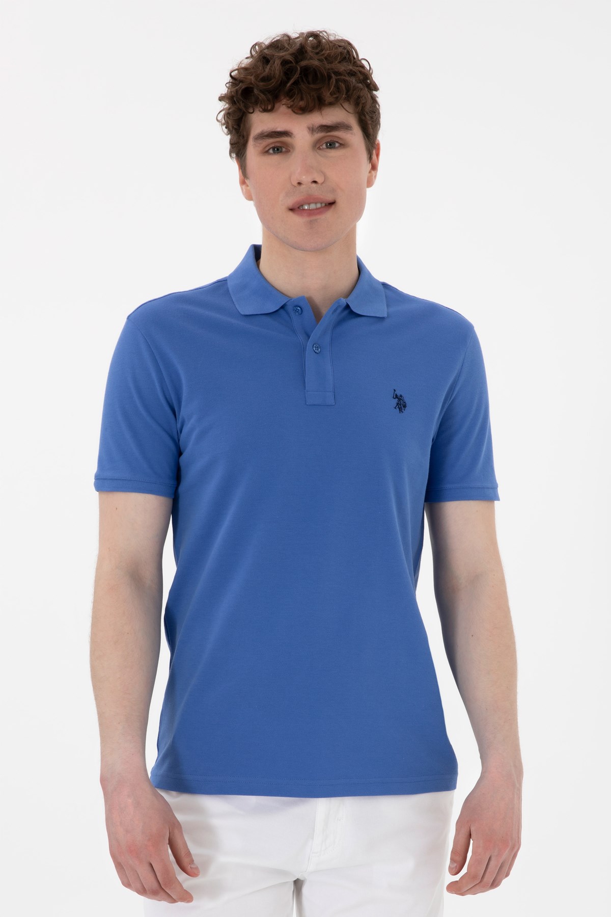 Us. Polo Assn. Erkek Tişört 50297984-Vr028 Mavi