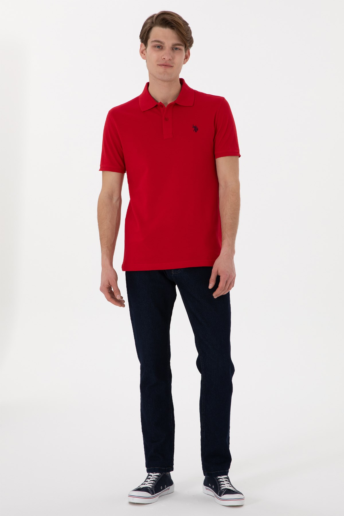 Us. Polo Assn. Erkek Tişört 50297984-Vr030 Kırmızı