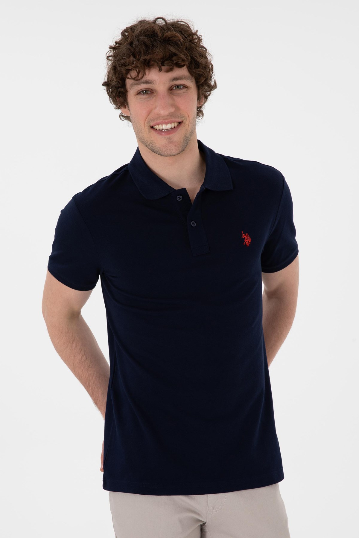 Us. Polo Assn. Erkek Tişört 50297984-Vr033 Lacivert