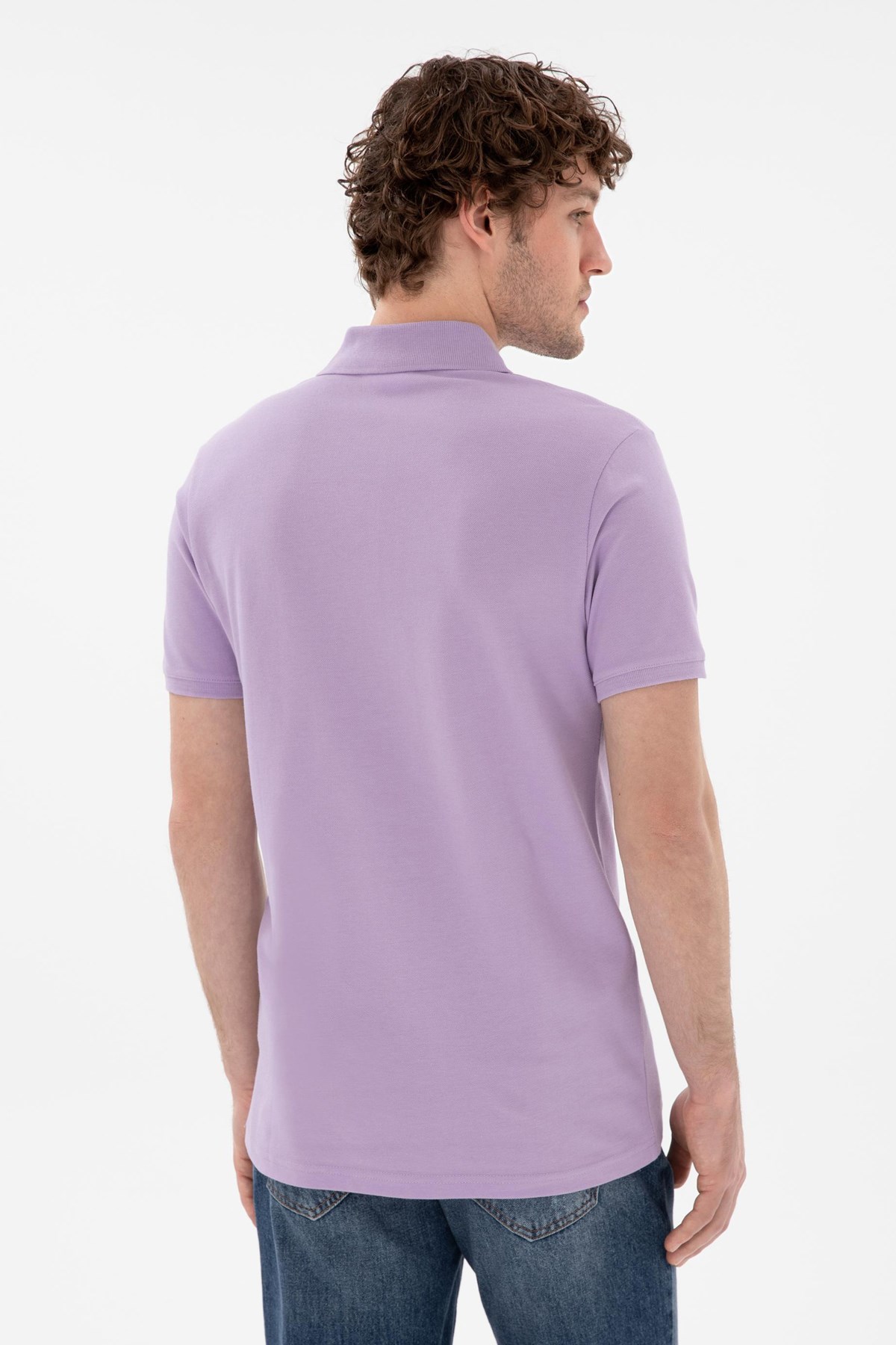 Us. Polo Assn. Erkek Tişört 50297984-Vr034 Mor