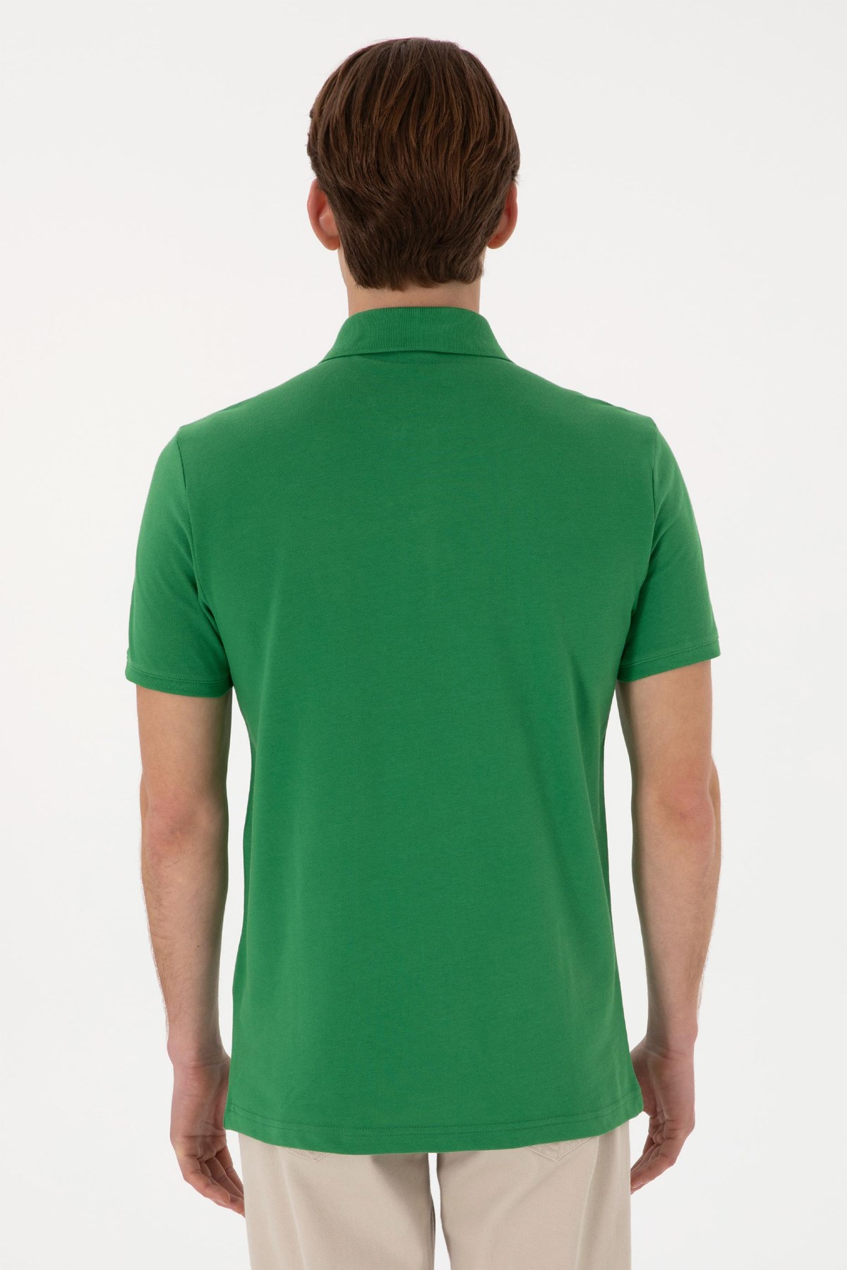 Us. Polo Assn. Erkek Tişört 50297984-Vr054 Yeşil
