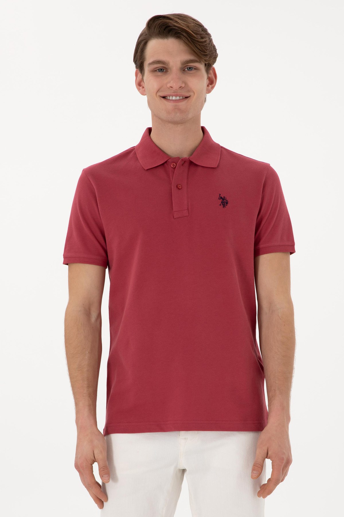 Us. Polo Assn. Erkek Tişört 50297984-Vr223 Kırmızı