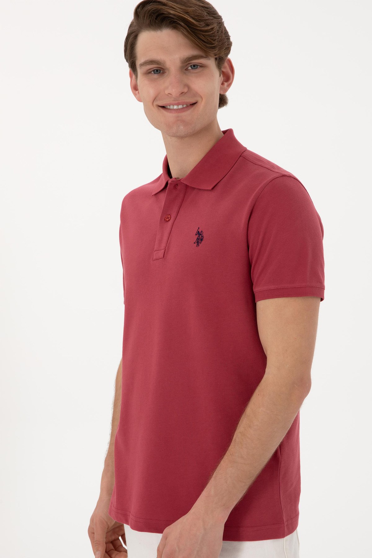 Us. Polo Assn. Erkek Tişört 50297984-Vr223 Kırmızı