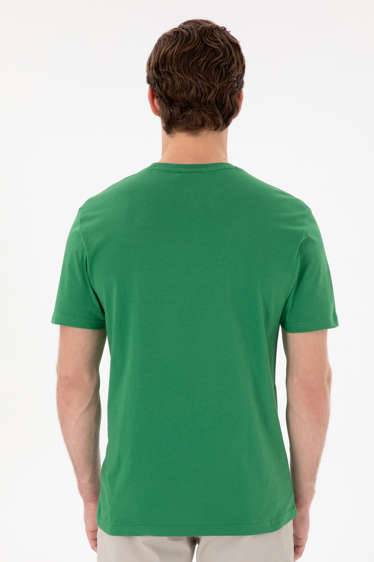 Us. Polo Assn. Erkek Tişört 50297988-Vr054 Yeşil