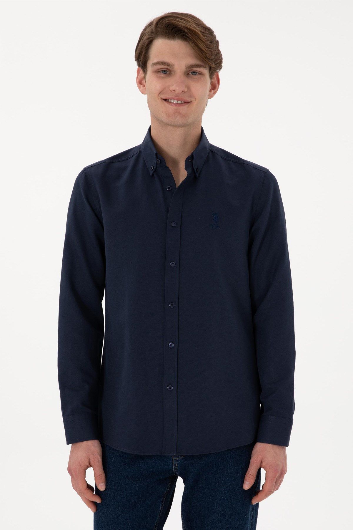 Us. Polo Assn. Erkek Gömlek 50298009-Vr033 Lacivert