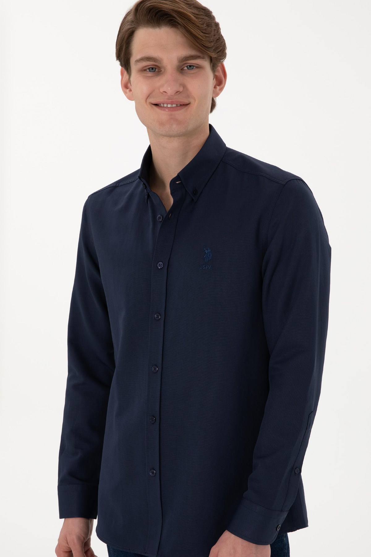 Us. Polo Assn. Erkek Gömlek 50298009-Vr033 Lacivert