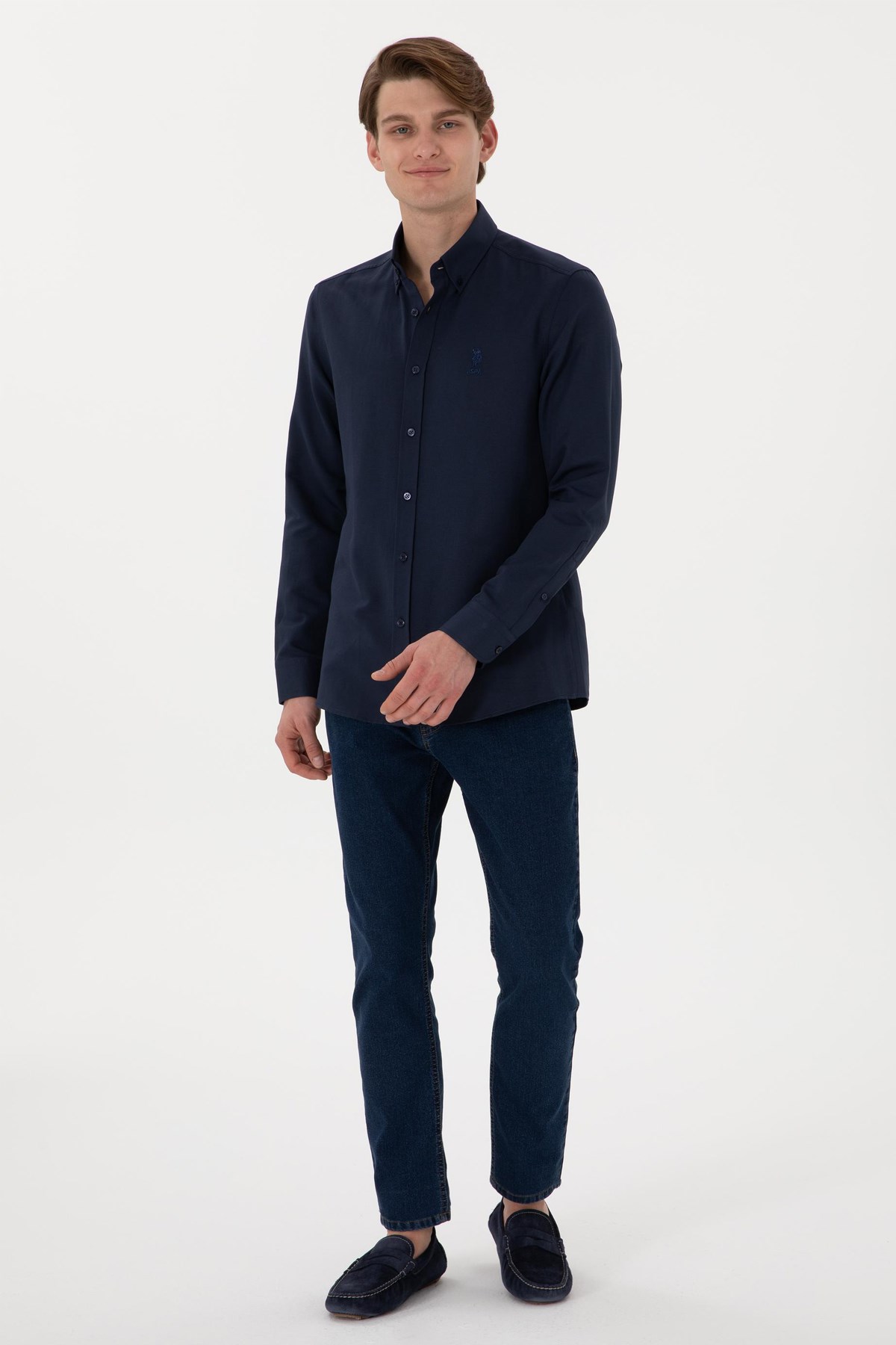 Us. Polo Assn. Erkek Gömlek 50298009-Vr033 Lacivert