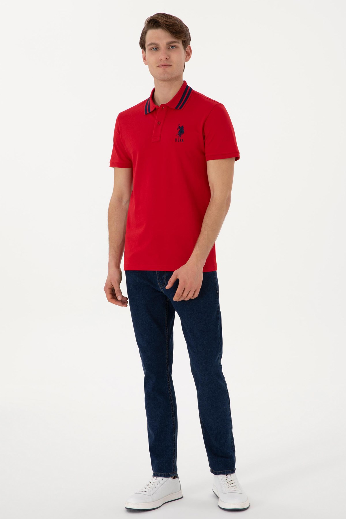 Us. Polo Assn. Erkek Tişört 50298010-Vr030 Kırmızı