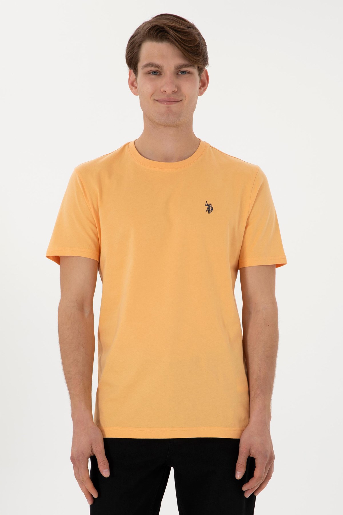 Us. Polo Assn. Erkek Tişört 50298035-Vr202 Sarı