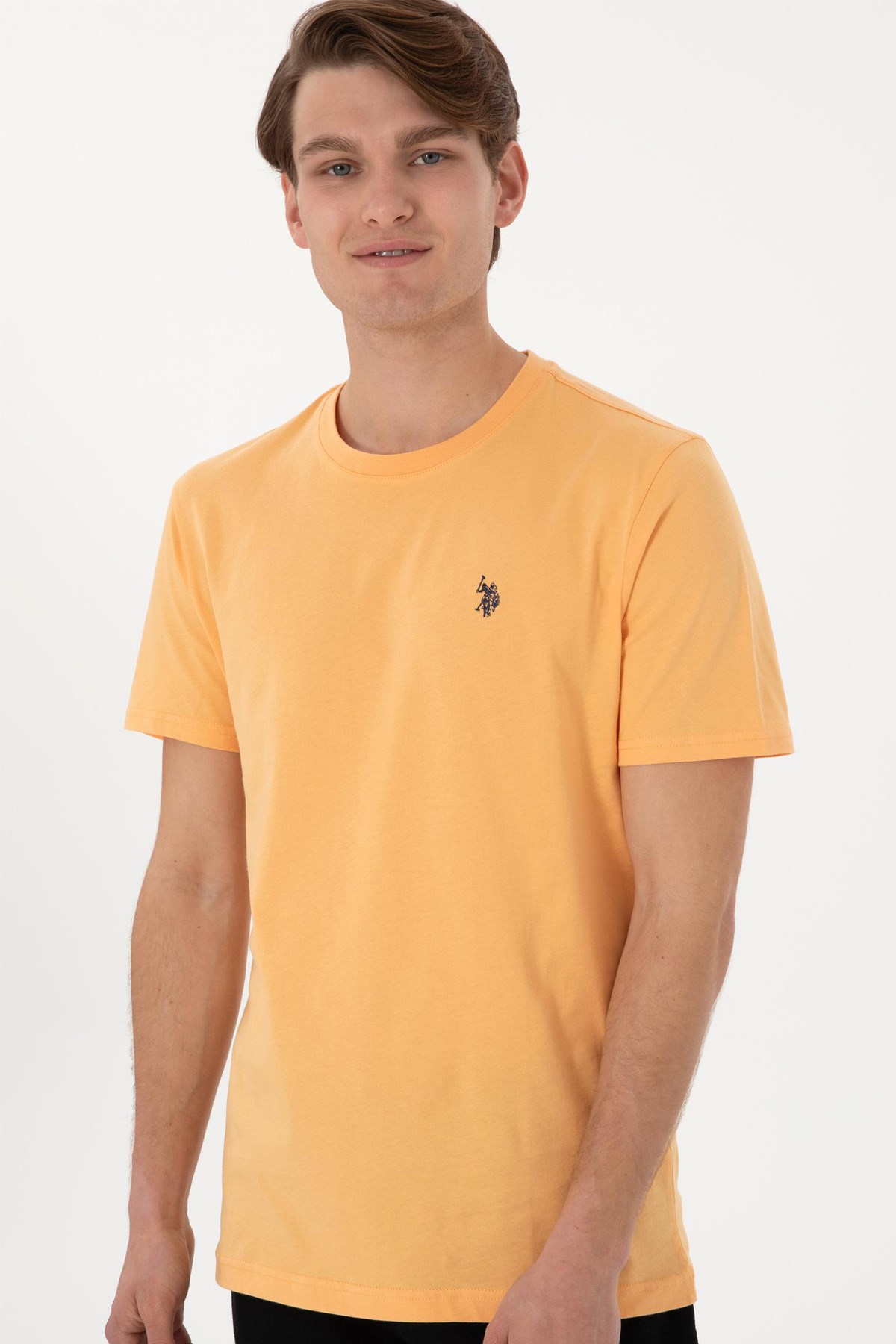 Us. Polo Assn. Erkek Tişört 50298035-Vr202 Sarı