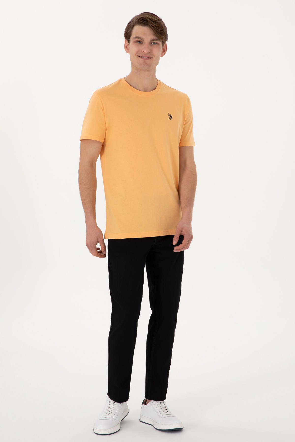 Us. Polo Assn. Erkek Tişört 50298035-Vr202 Sarı