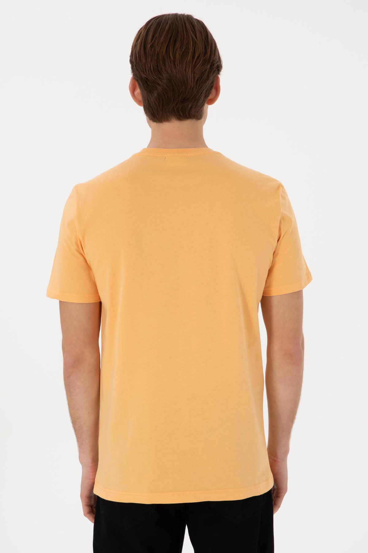 Us. Polo Assn. Erkek Tişört 50298035-Vr202 Sarı