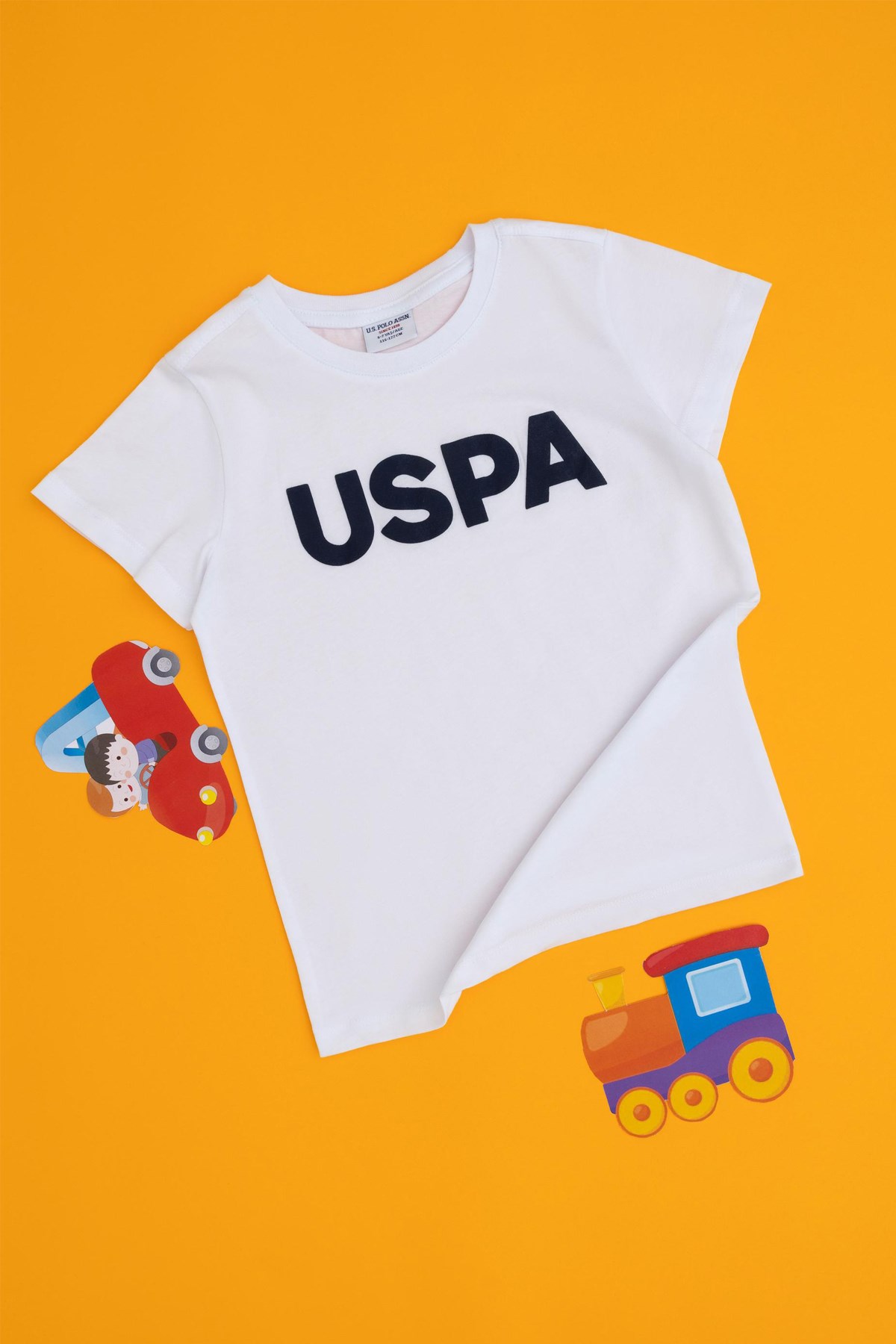 Us. Polo Assn. Çocuk Tişört 50298048-Vr013 Beyaz