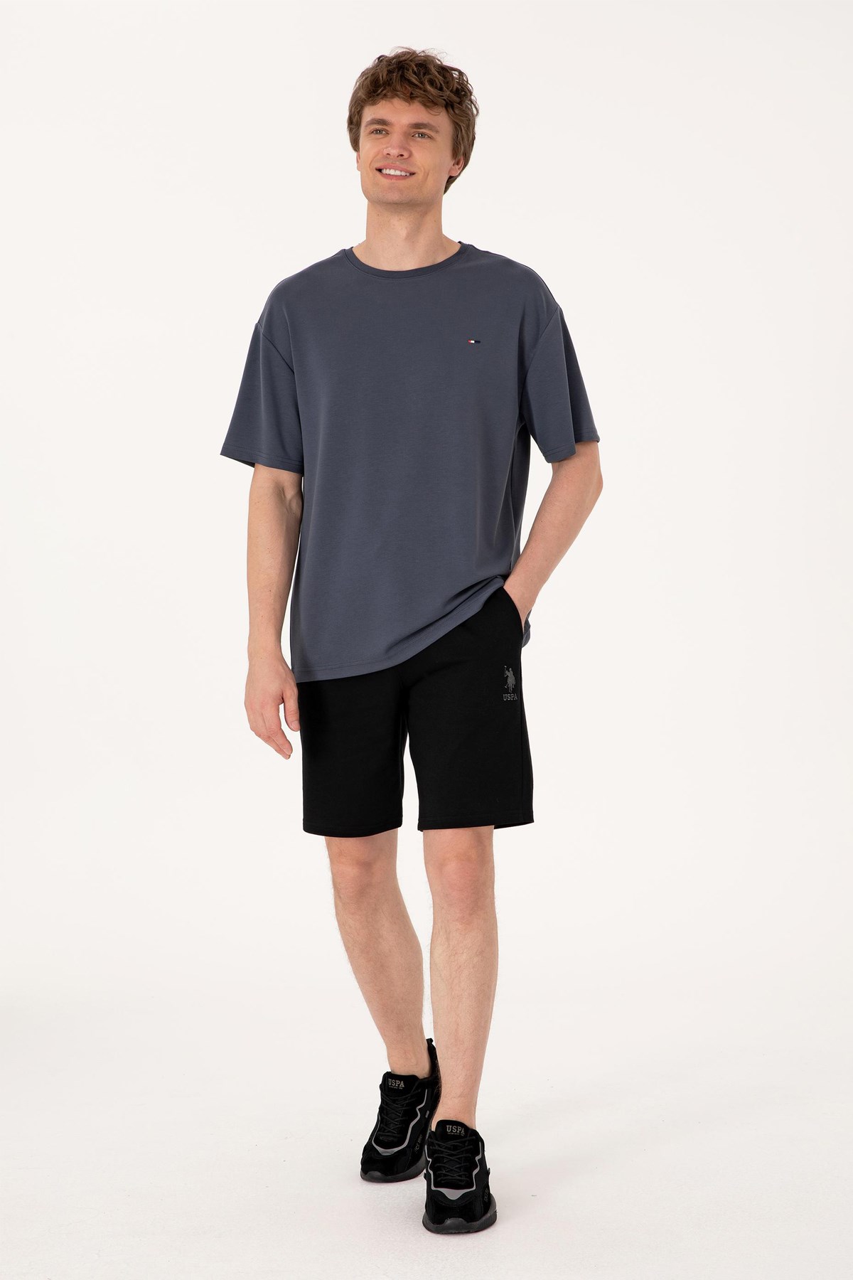 Us. Polo Assn. Erkek Şort 50298062-Vr046 Siyah