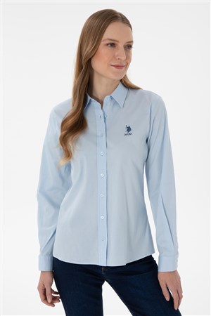 Us. Polo Assn. Kadın Gömlek 50298091-Vr003 Mavi