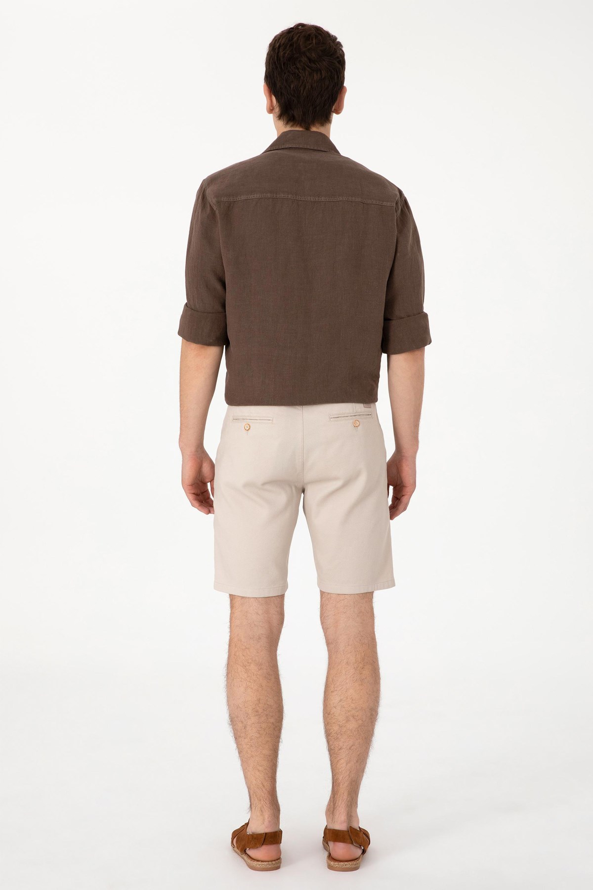 Us. Polo Assn. Erkek Şort 50299172-Vr049 Bej