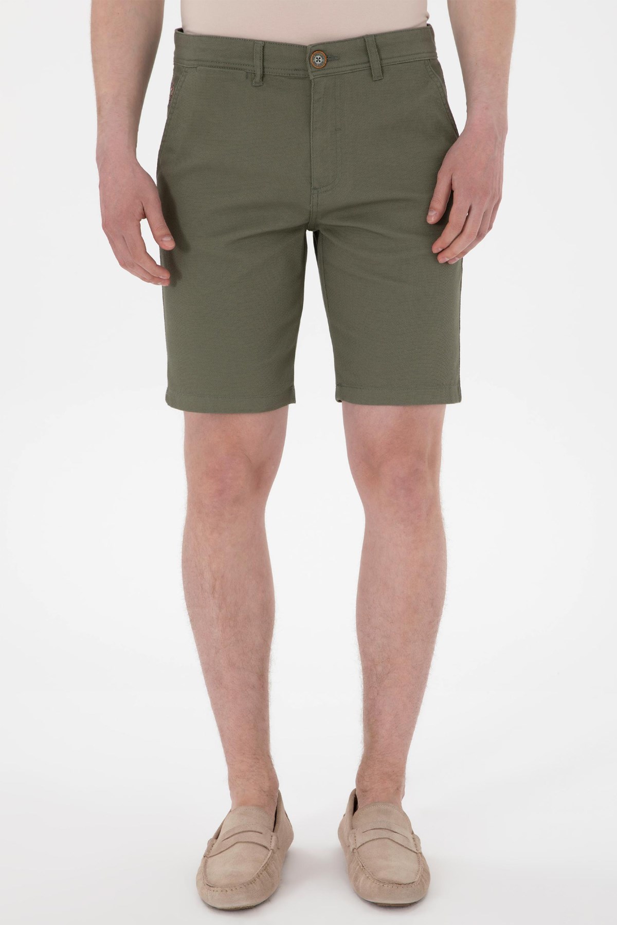 Us. Polo Assn. Erkek Şort 50299172-Vr111 Haki