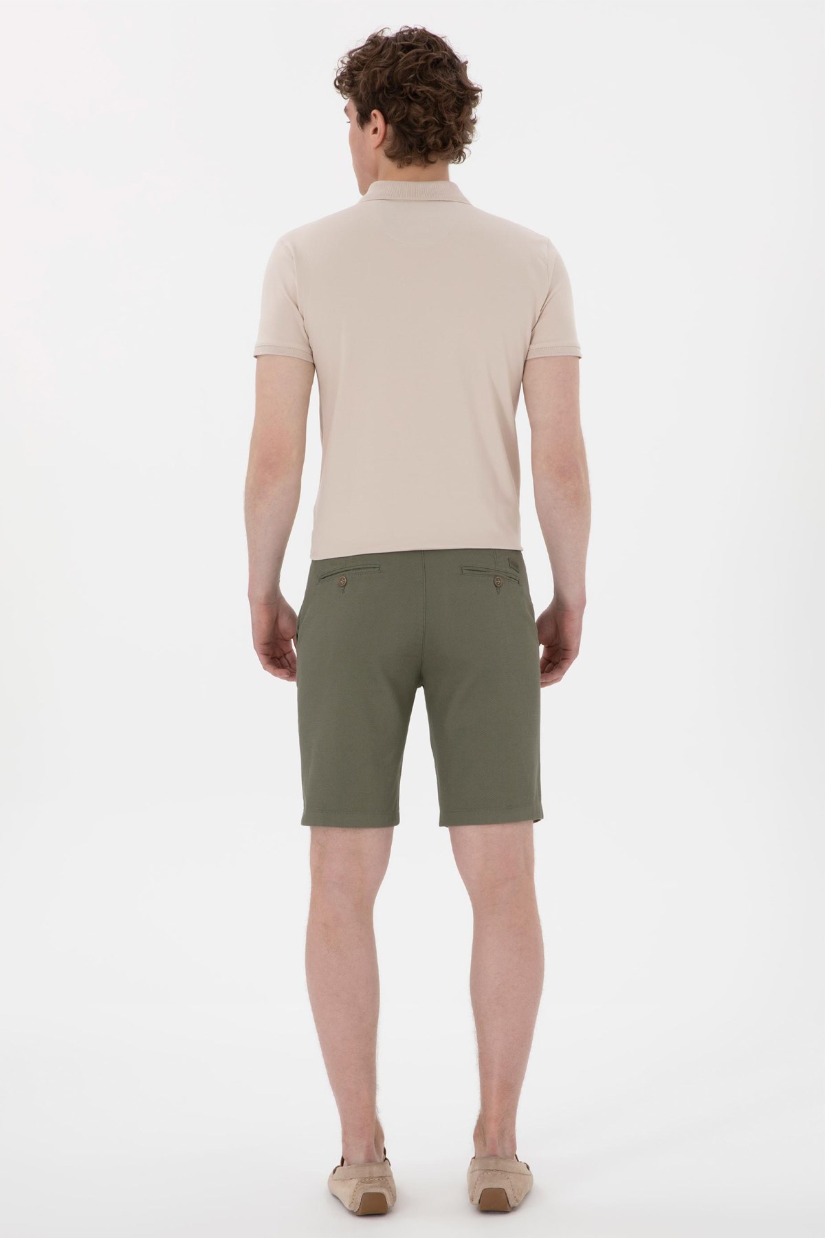 Us. Polo Assn. Erkek Şort 50299172-Vr111 Haki