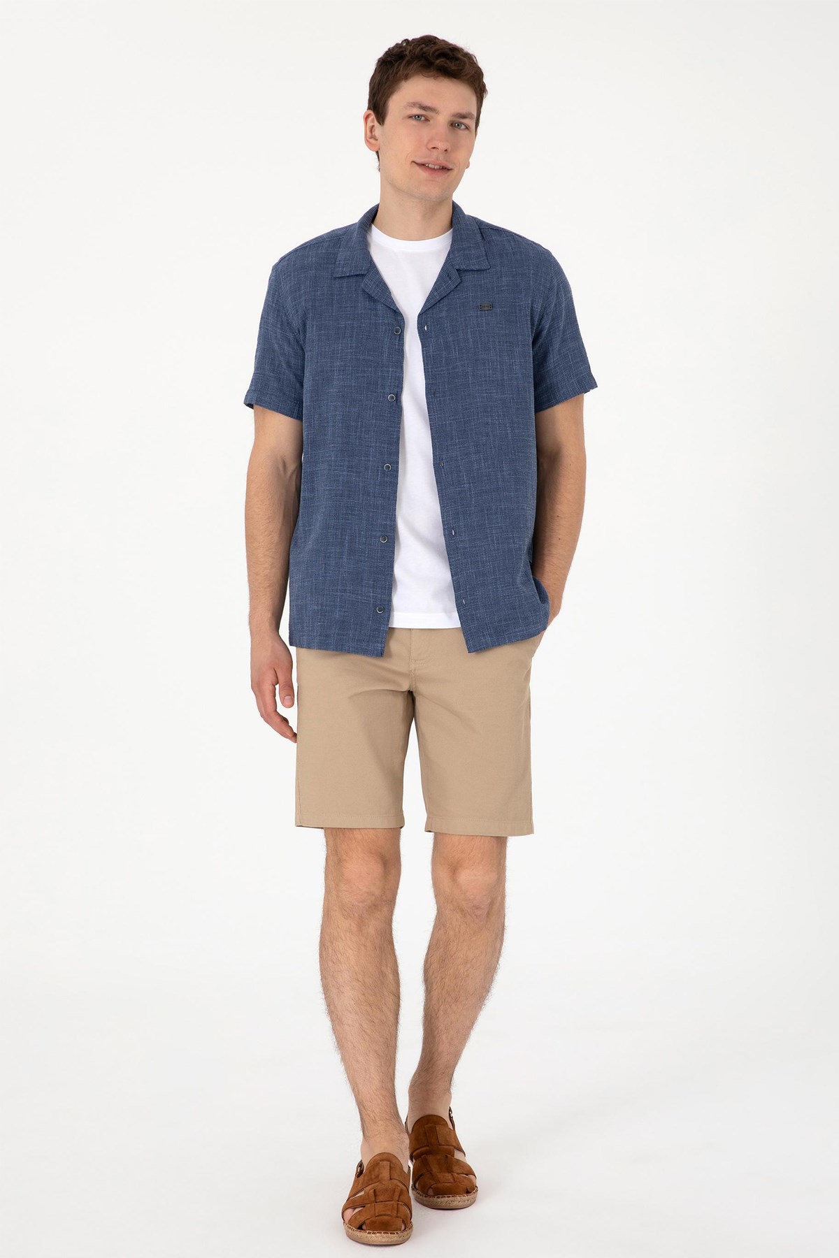 Us. Polo Assn. Erkek Şort 50299172-Vr183 Haki