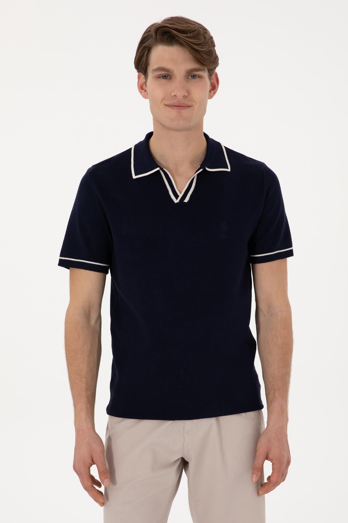 Us. Polo Assn. Erkek Triko Ve Kazak 50299364-Vr033 Lacivert