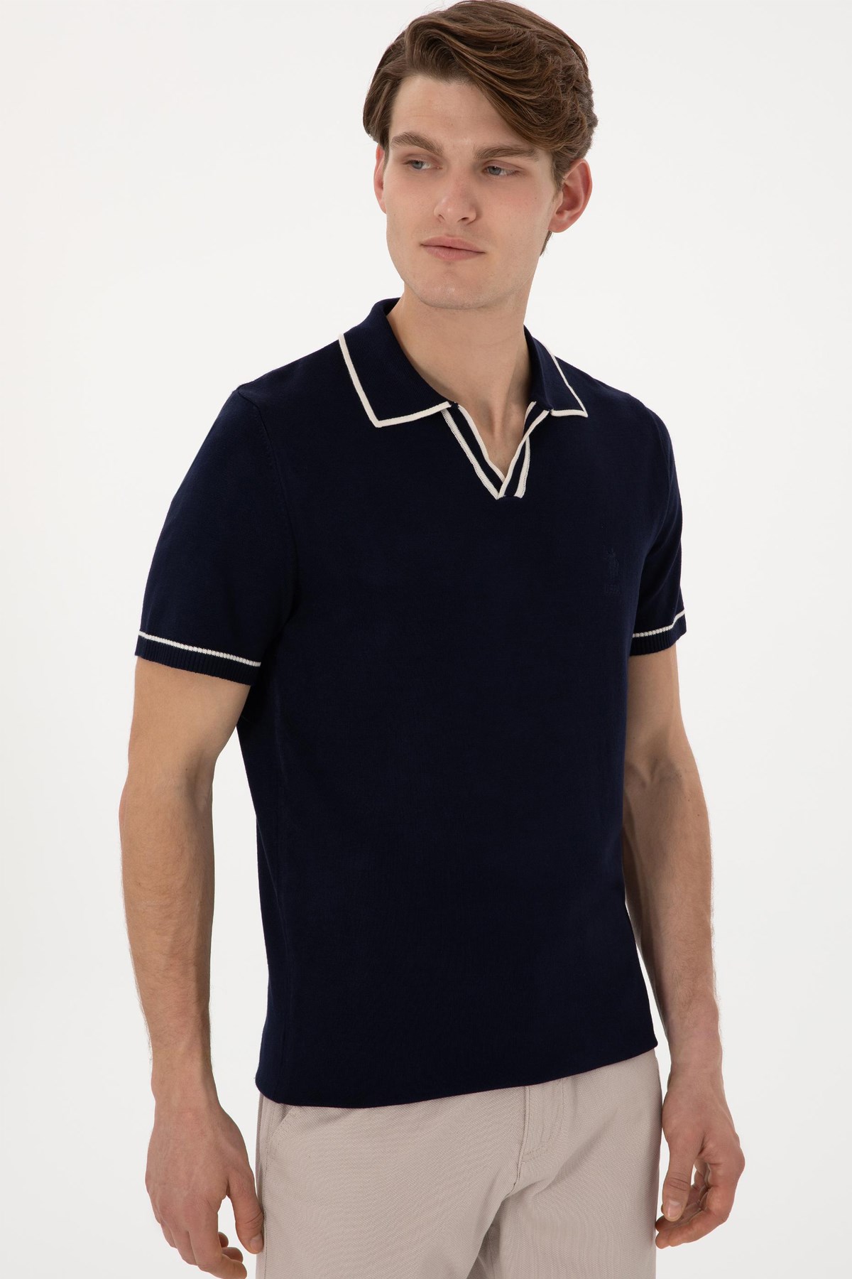 Us. Polo Assn. Erkek Triko Ve Kazak 50299364-Vr033 Lacivert