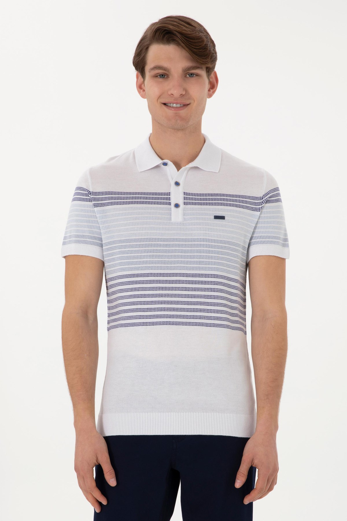 Us. Polo Assn. Erkek Triko Ve Kazak 50299410-Vr028 Mavi