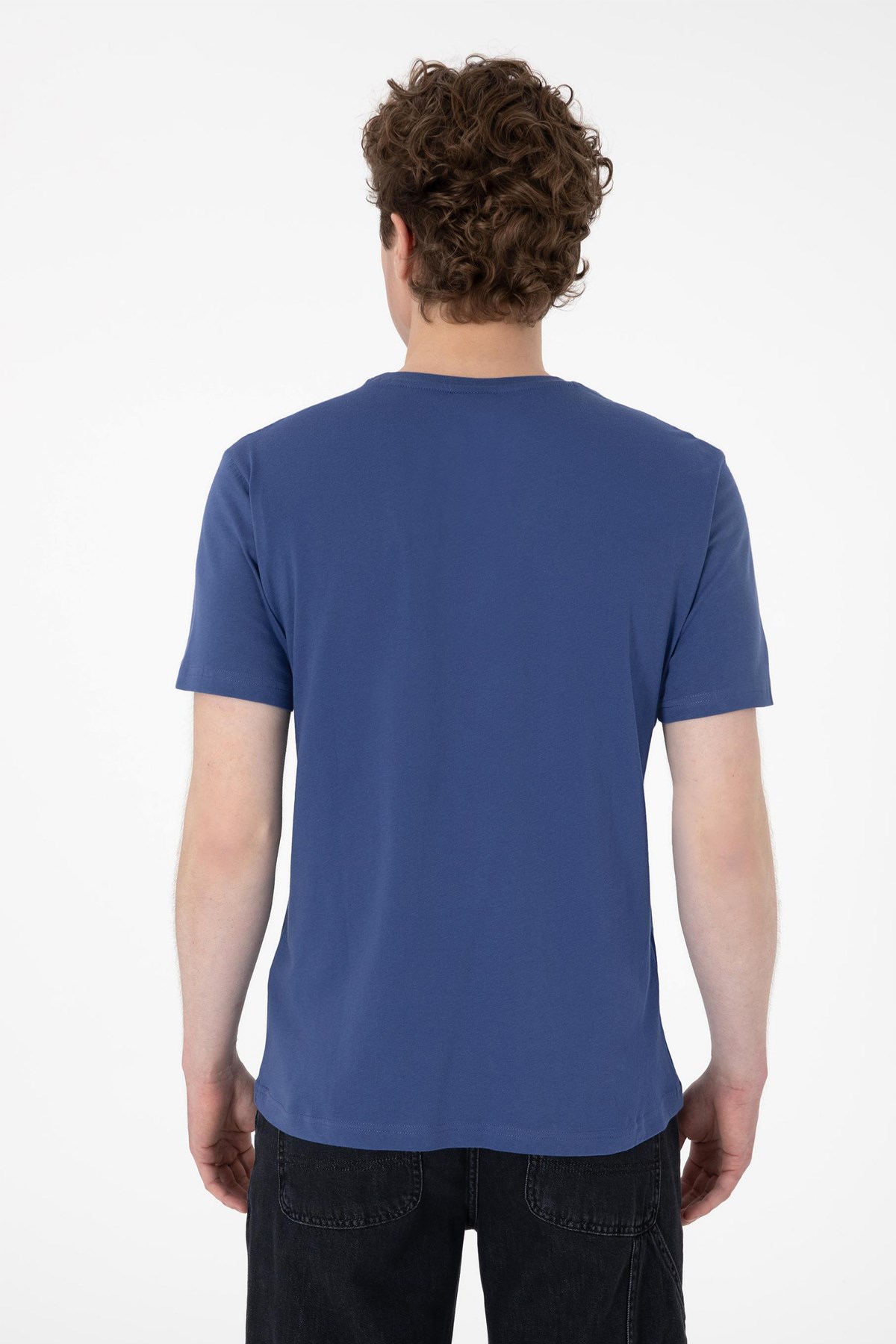 Us. Polo Assn. Erkek Tişört 50299545-Vr059 Lacivert