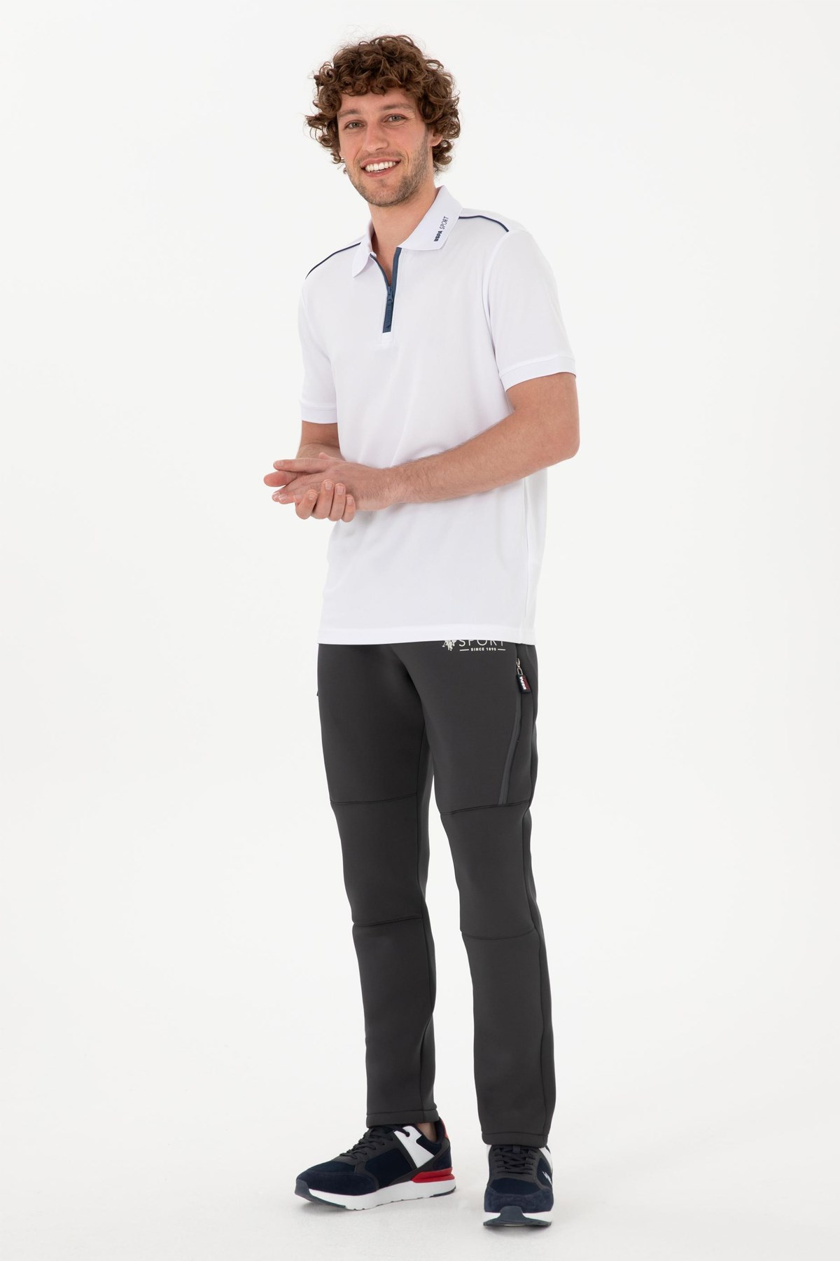 Us. Polo Assn. Erkek Tişört 50299560-Vr013 Beyaz