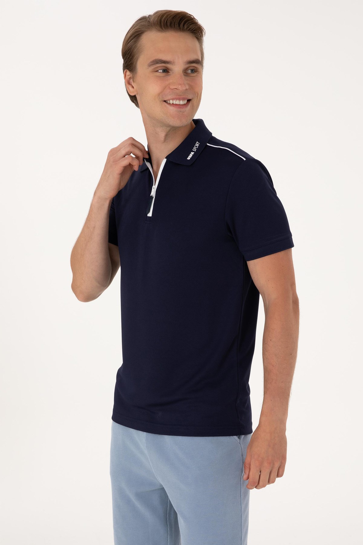 Us. Polo Assn. Erkek Tişört 50299560-Vr033 Lacivert