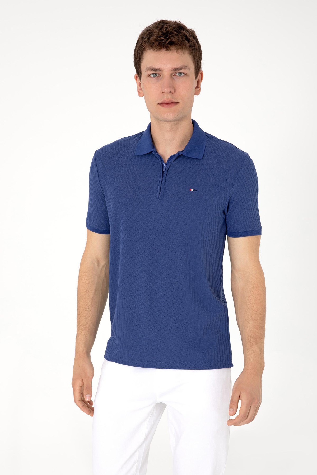 Us. Polo Assn. Erkek Tişört 50299583-Vr059 Lacivert