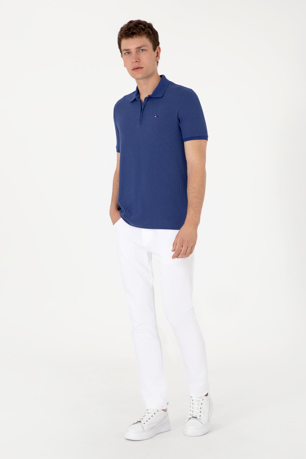 Us. Polo Assn. Erkek Tişört 50299583-Vr059 Lacivert