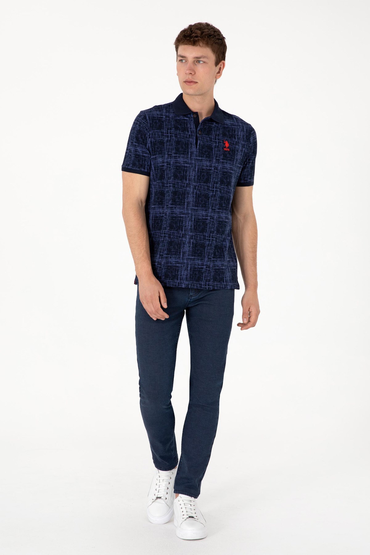 Us. Polo Assn. Erkek Tişört 50299641-Vr033 Lacivert