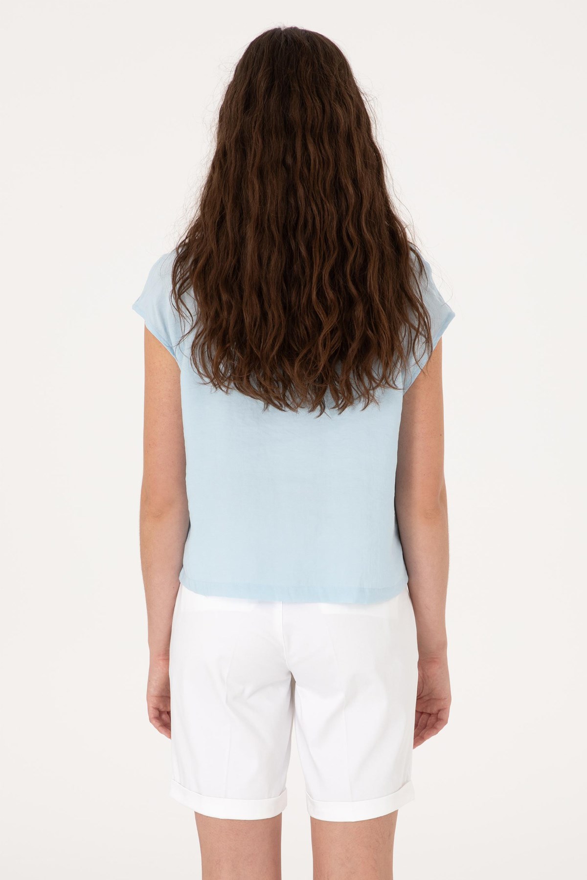 Us. Polo Assn. Kadın Gömlek 50299656-Vr003 Mavi