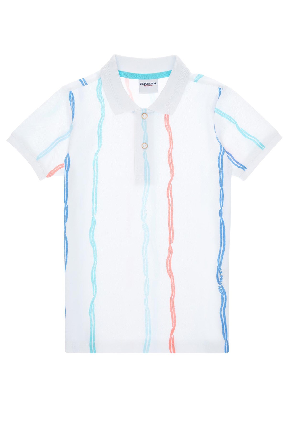 Us. Polo Assn. Çocuk Tişört 50299664-Vr013 Beyaz