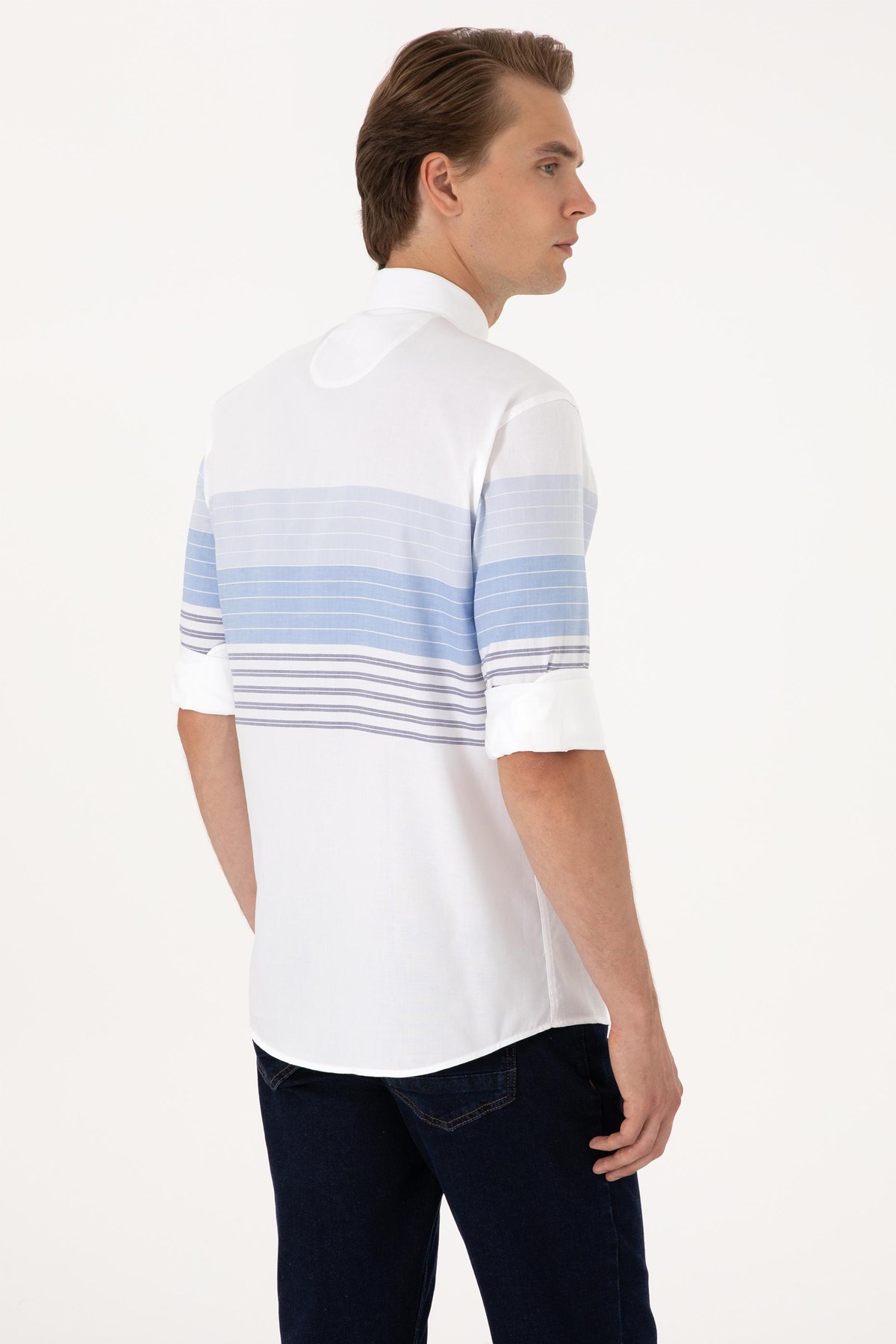 Us. Polo Assn. Erkek Gömlek 50300097-Vr033 Lacivert