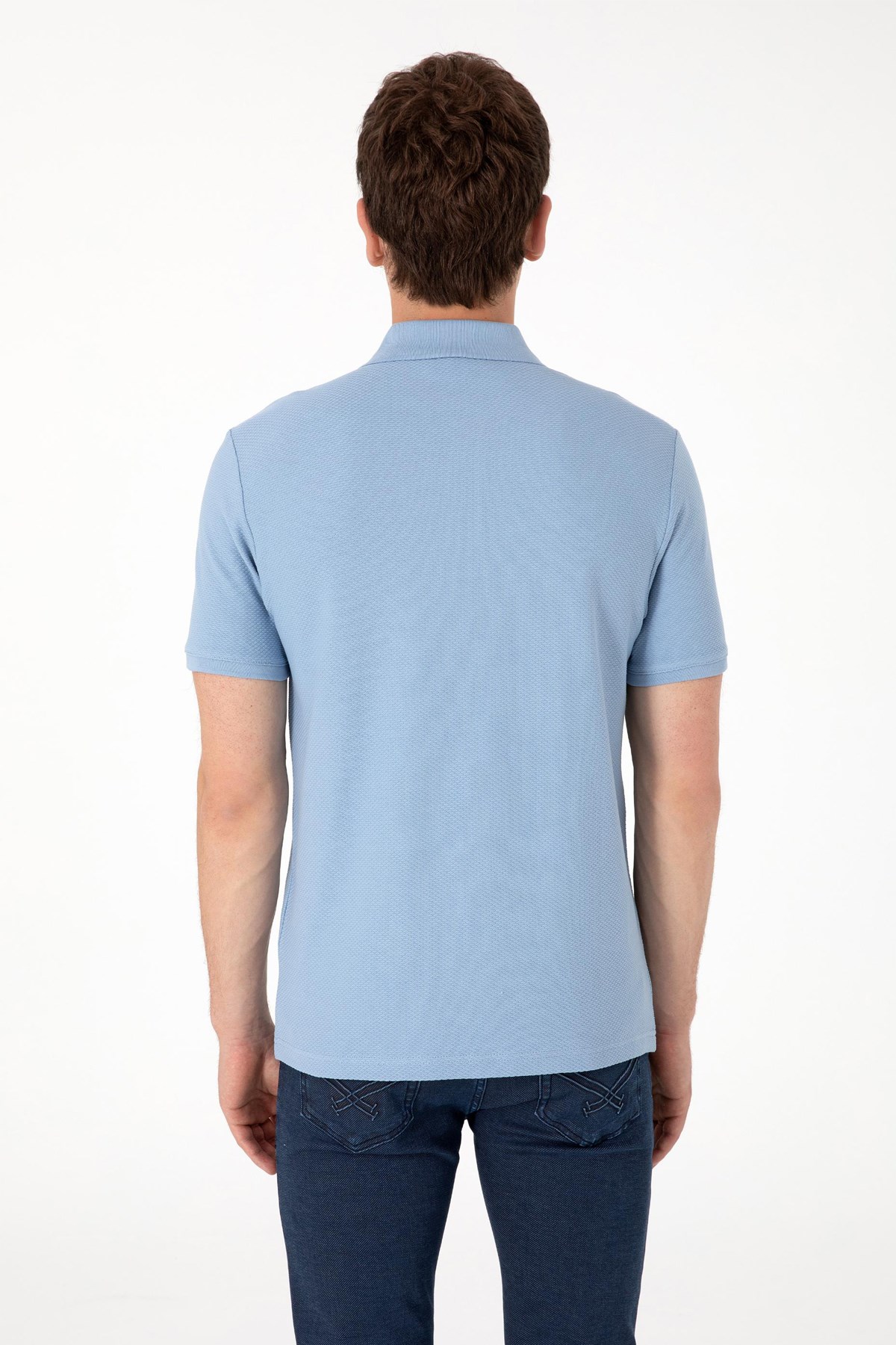 Us. Polo Assn. Erkek Tişört 50300165-Vr036 Mavi