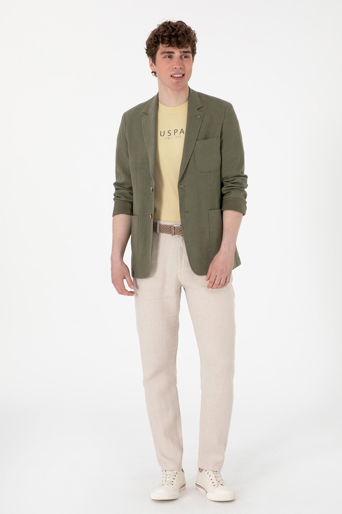 Us. Polo Assn. Erkek Pantolon 50300193-Vr088 Bej