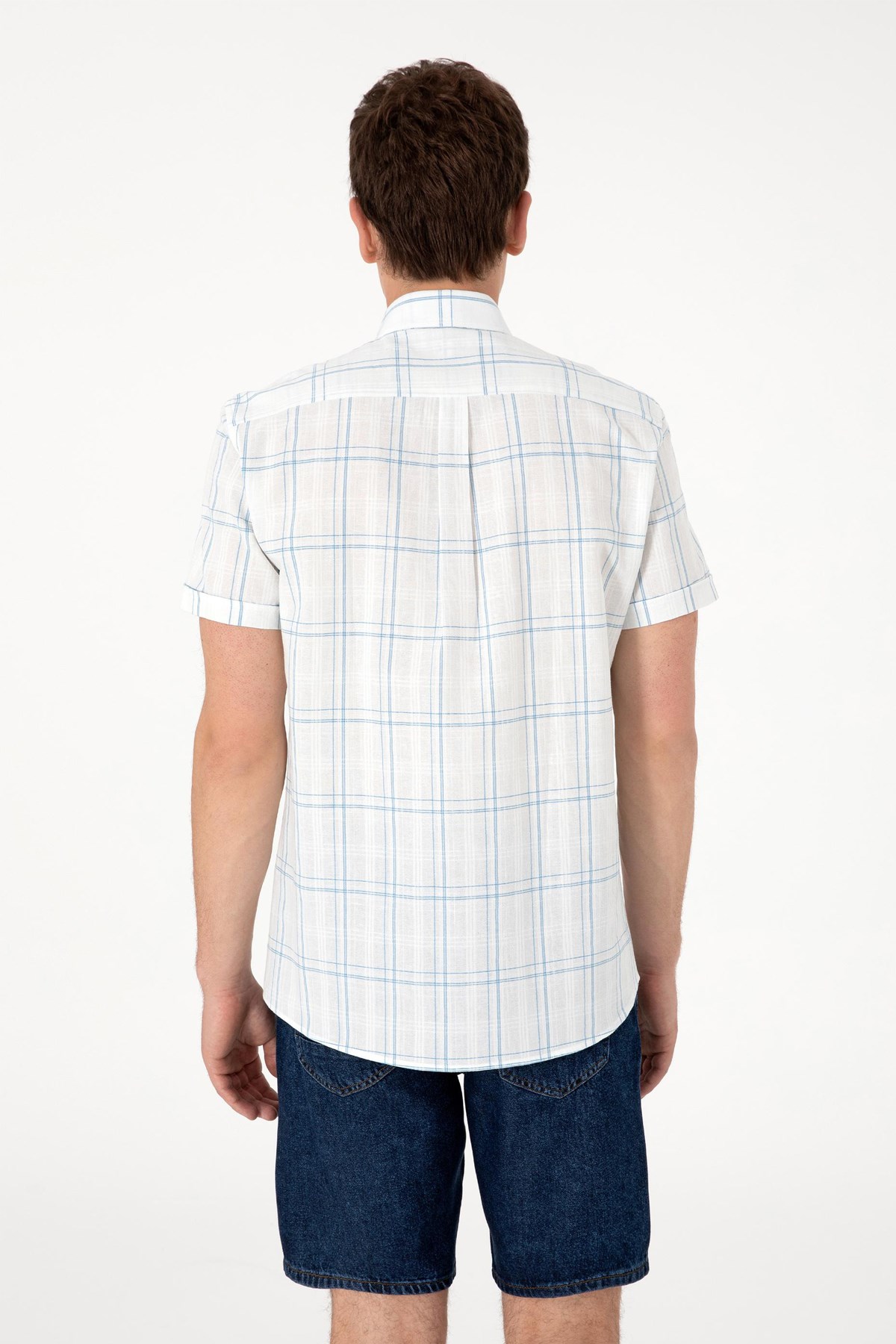 Us. Polo Assn. Erkek Gömlek 50300212-Vr028 Mavi