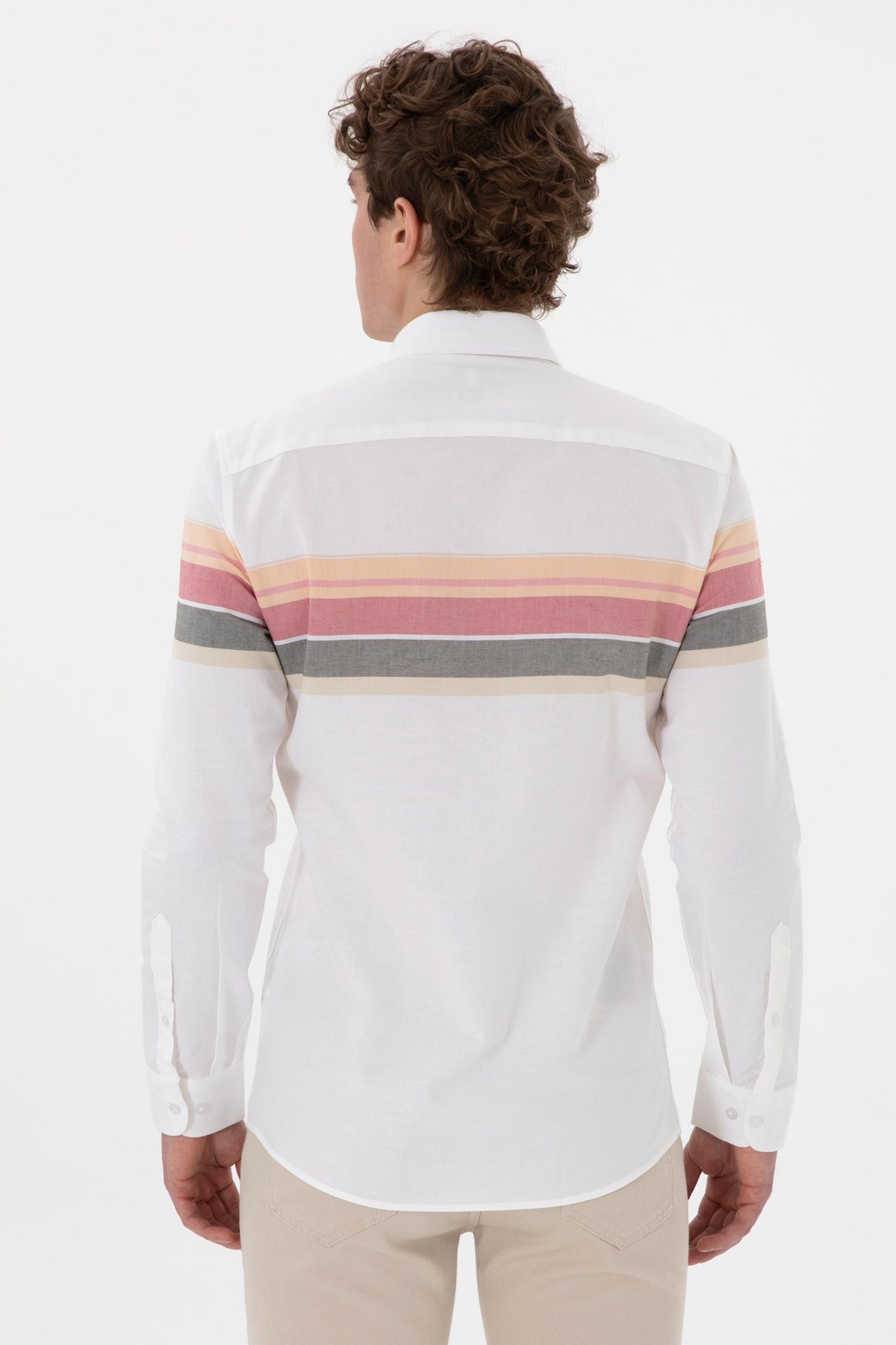 Us. Polo Assn. Erkek Gömlek 50300216-Vr202 Sarı