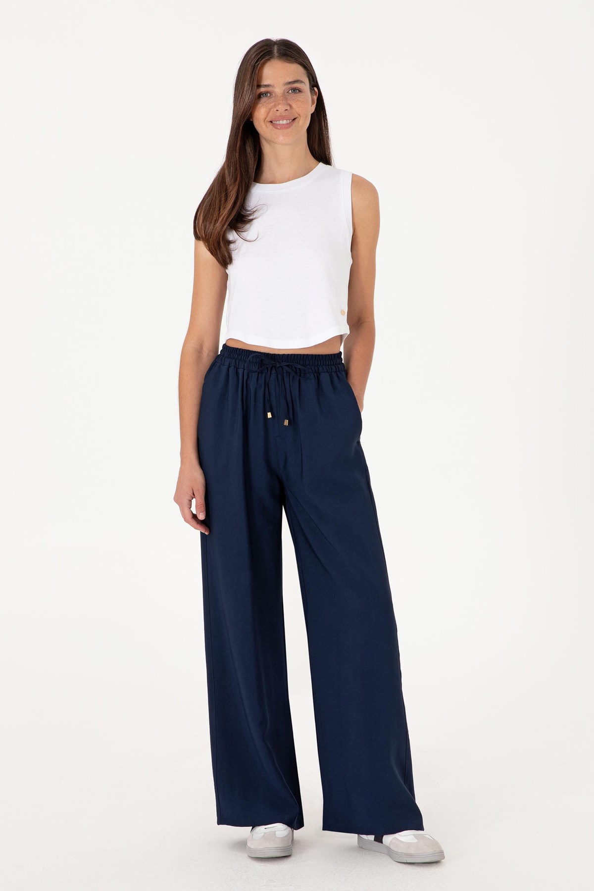 Us. Polo Assn. Kadın Pantolon 50300357-Vr033 Lacivert