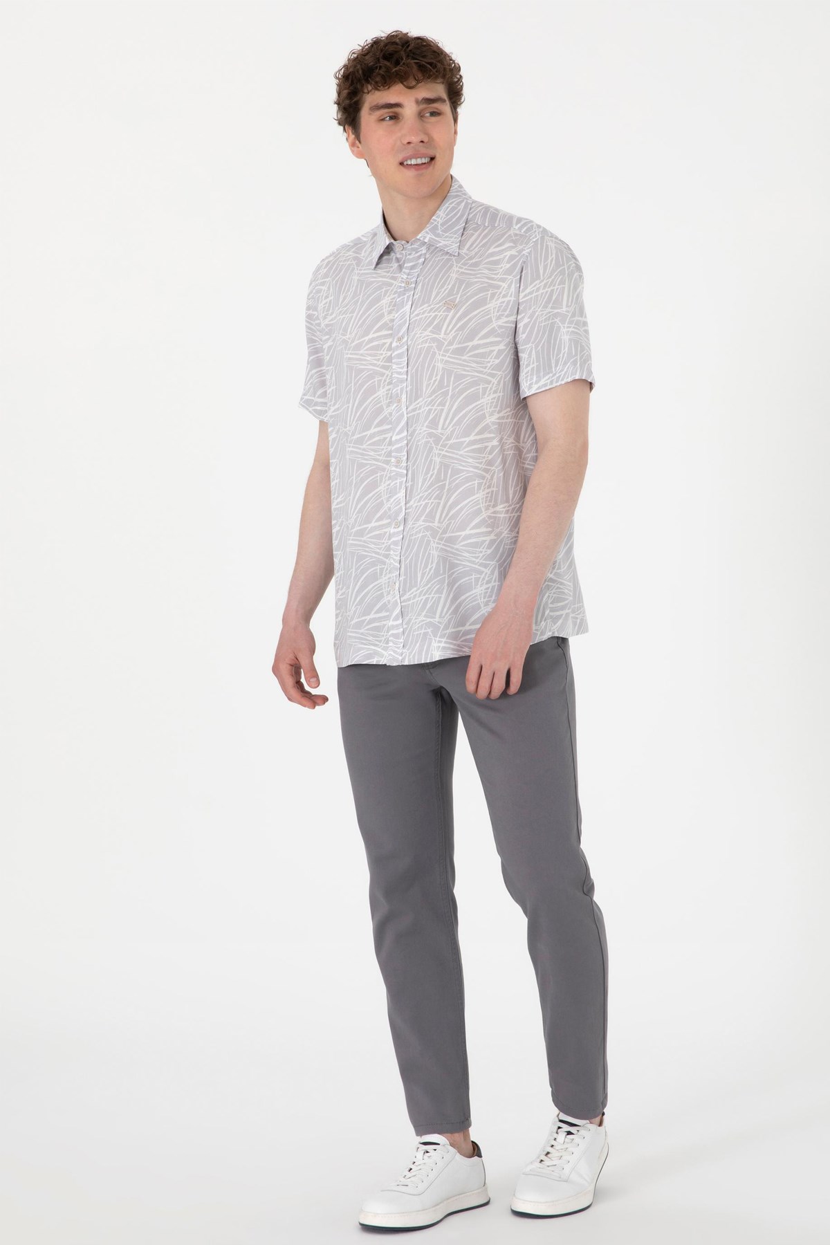 Us. Polo Assn. Erkek Gömlek 50300434-Vr001 Mavi