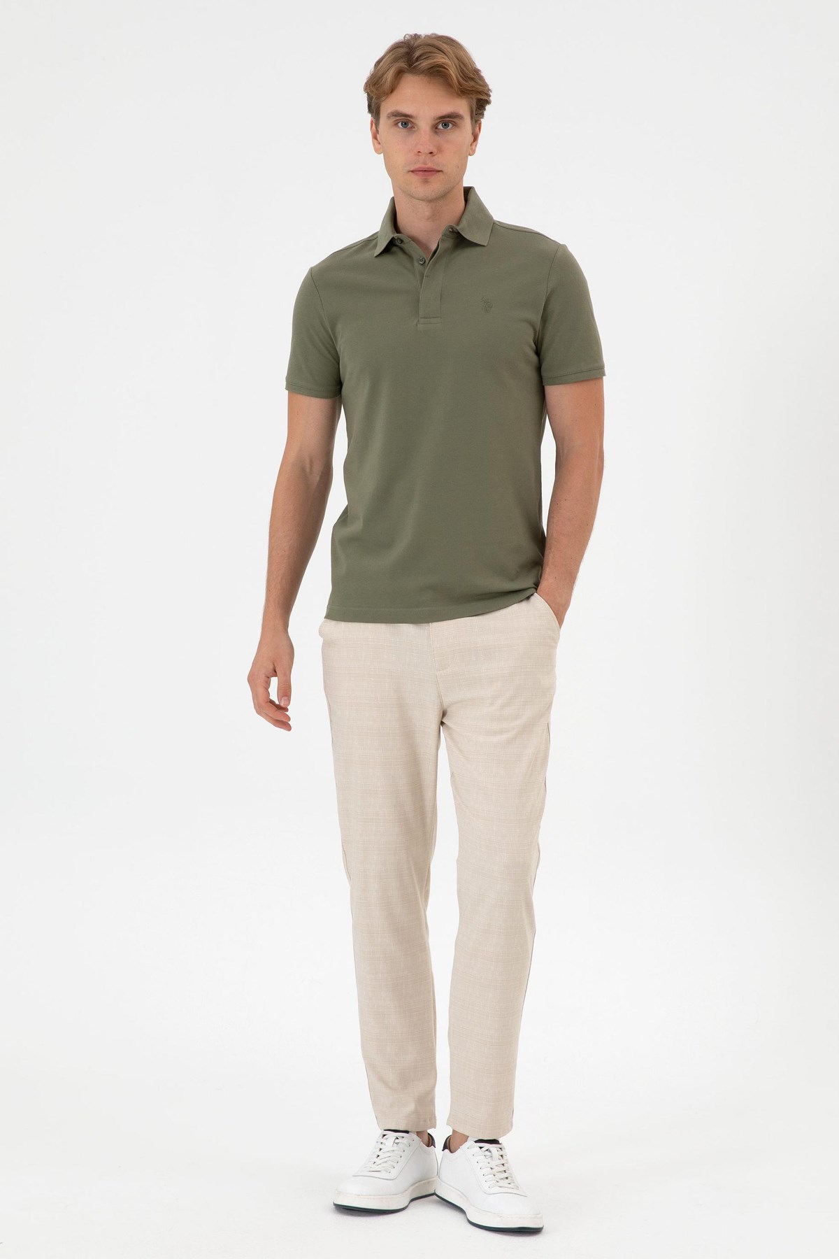 Us. Polo Assn. Erkek Pantolon 50300438-Vr015 Bej