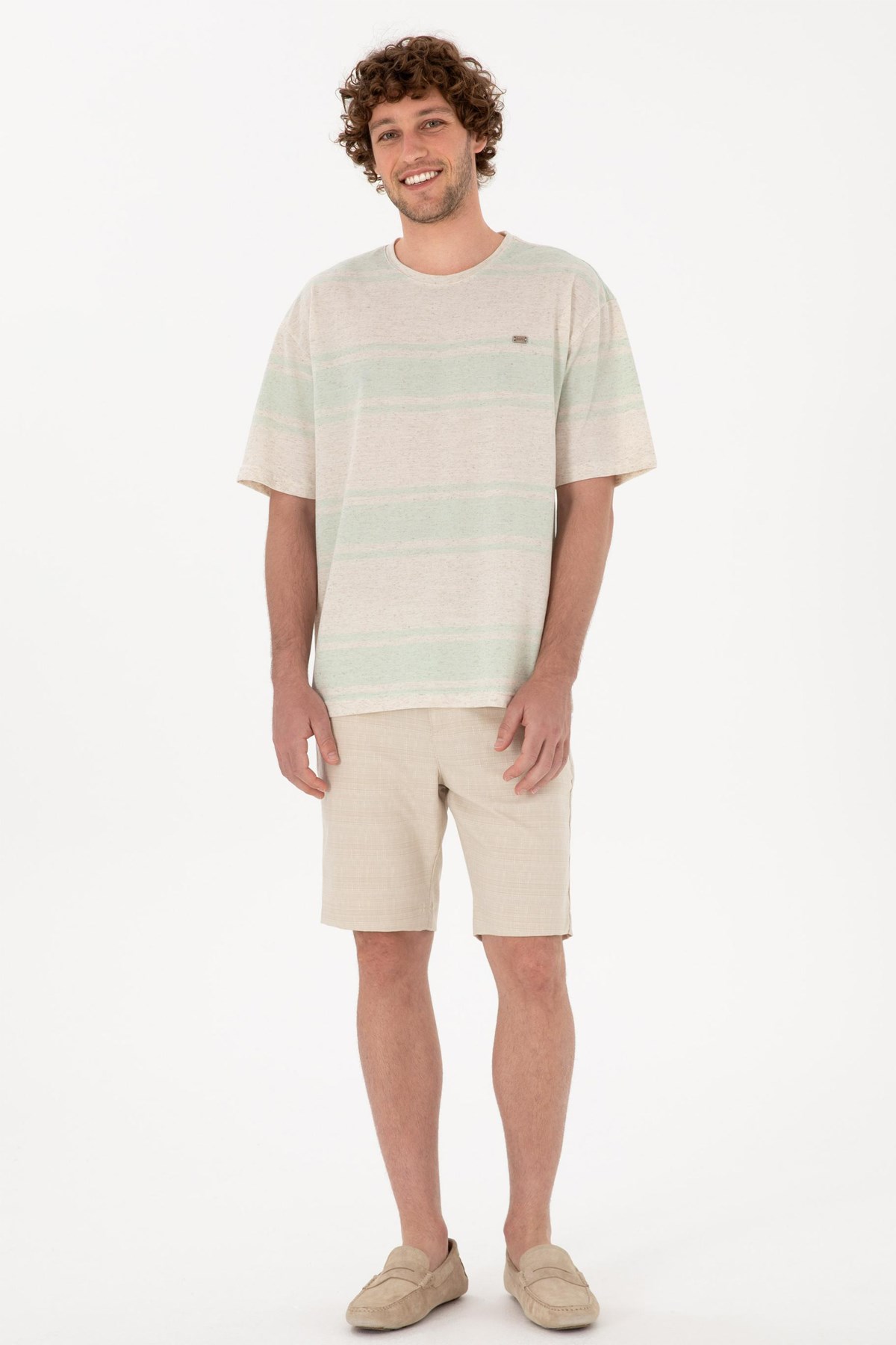 Us. Polo Assn. Erkek Şort 50300443-Vr015 Bej